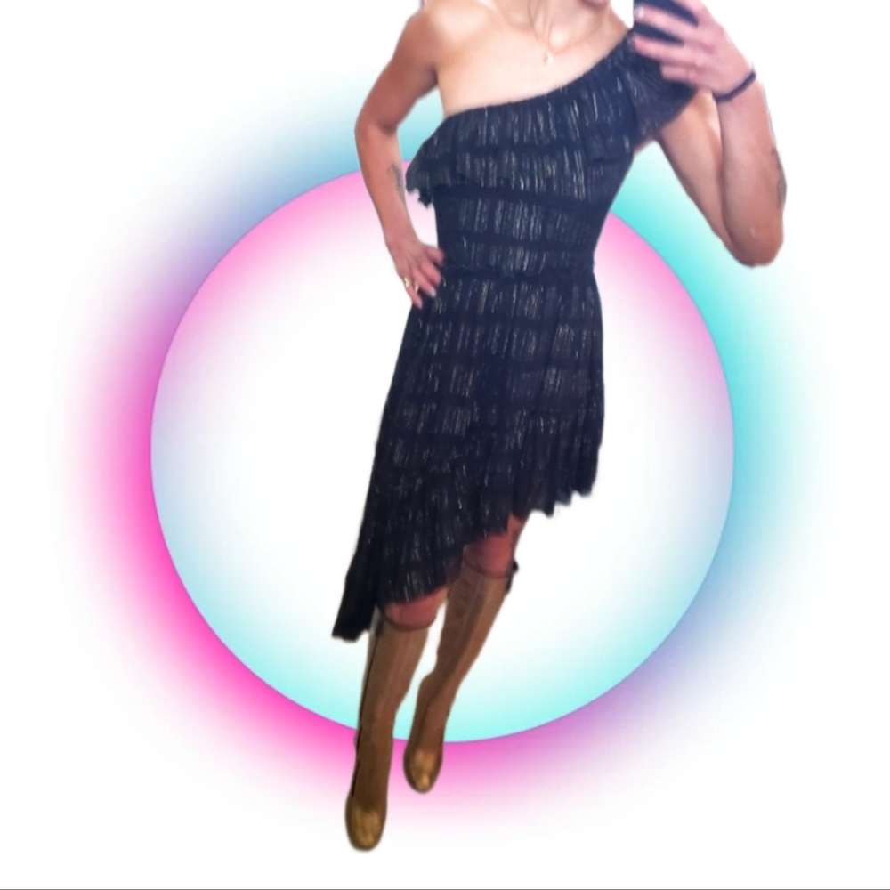 LOVESHACKFANCY PAMELA Asymmetrical Cocktail 1